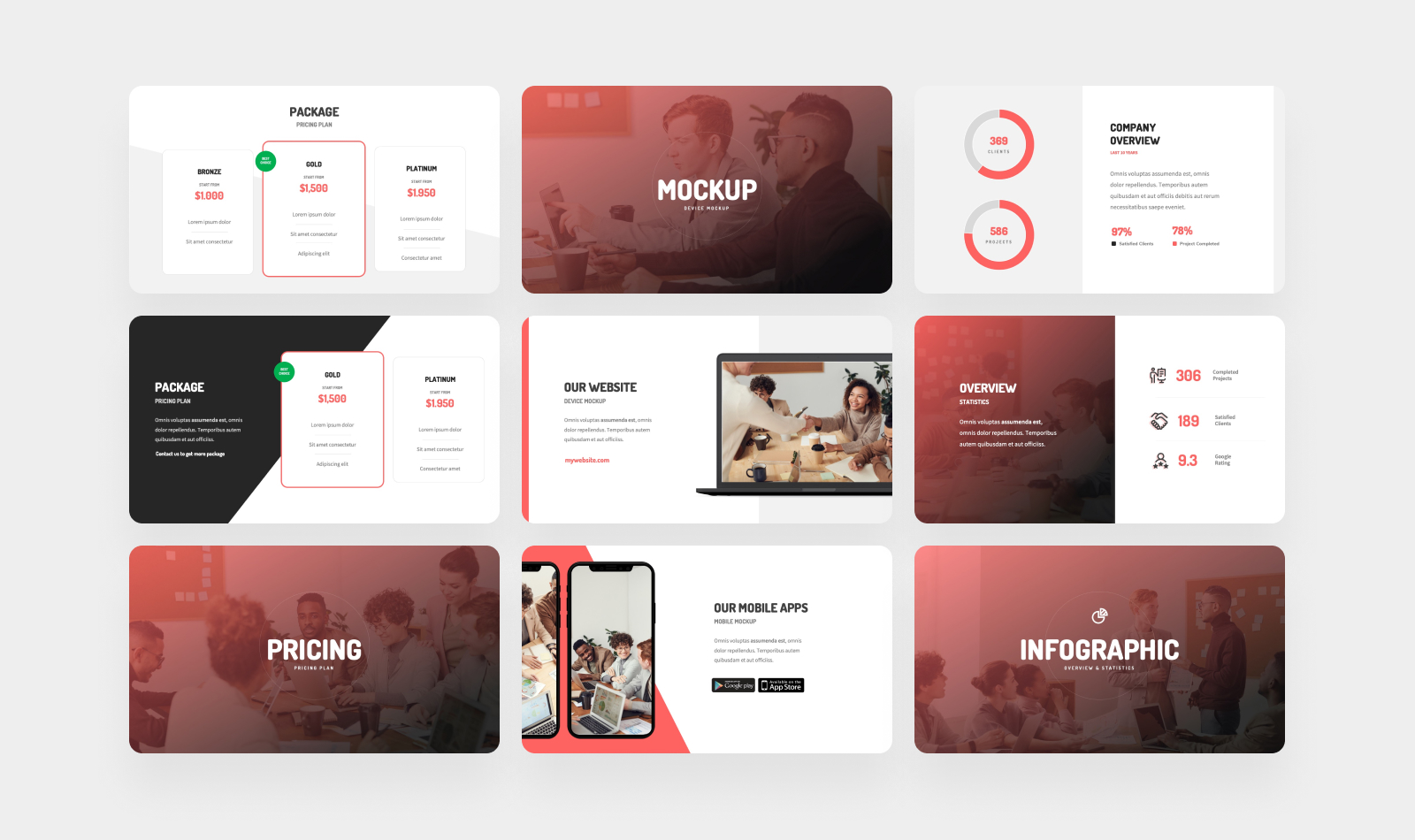Personas Personal Resume PowerPoint Template