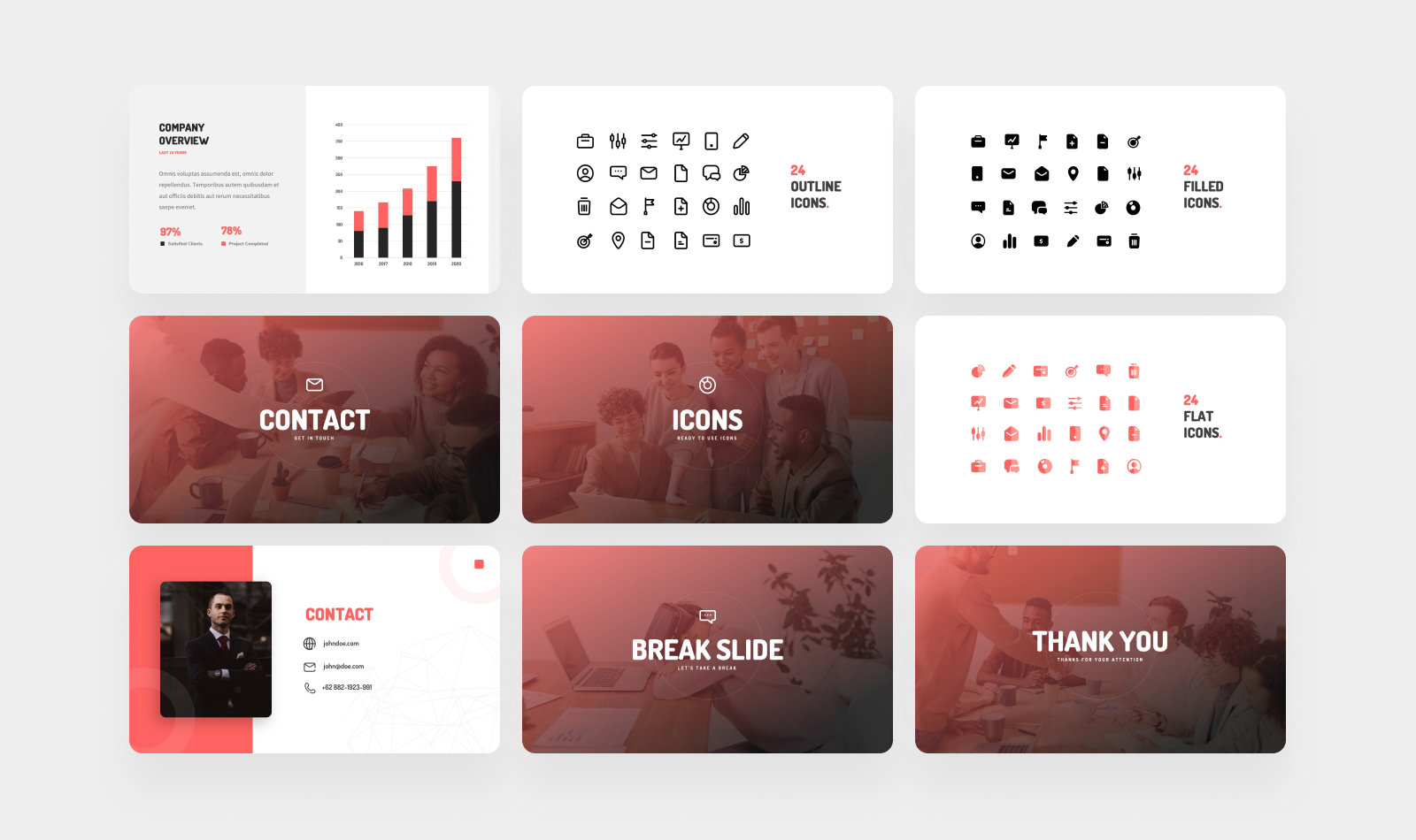 Personas Personal Resume PowerPoint Template