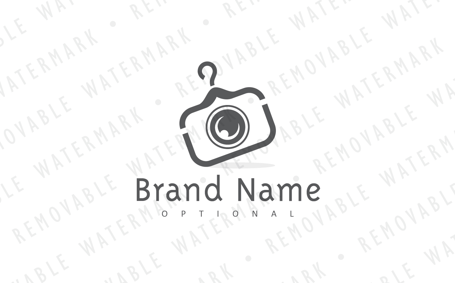 Download Шаблон логотипа "Fashion Photography - Logo Template" / Fashion Photography - Logo Template - Шаблон логотипа на тему графика photography simple media photo digital fashion camera clothing picture zoom hanger photographer record snap shutter modeling video logo design template
