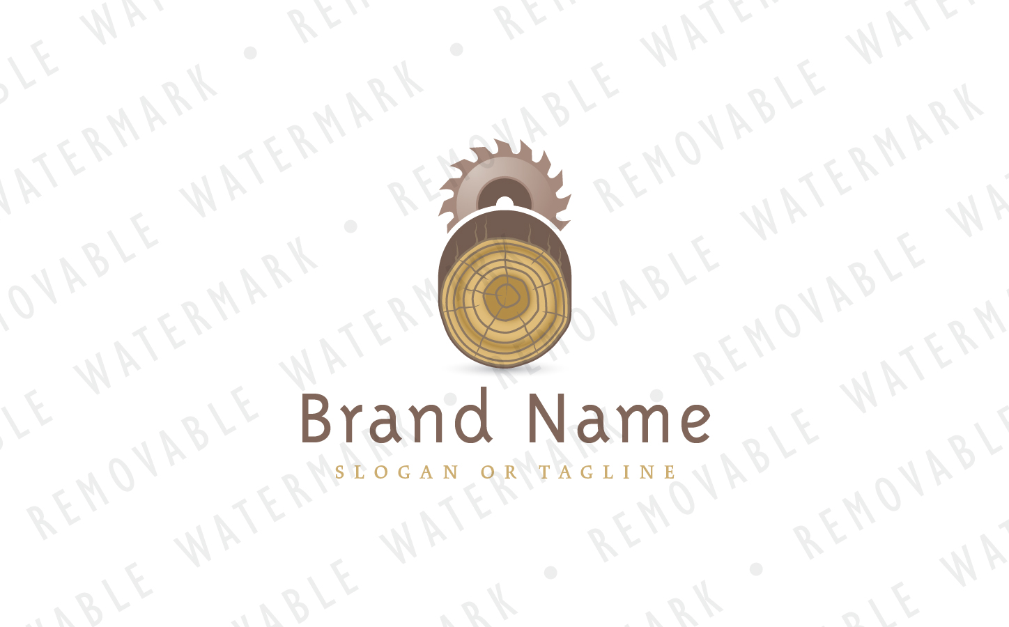 Download Шаблон логотипа "Wood Harvesting - Logo Template" / Wood Harvesting - Logo Template - Шаблон логотипа на тему графика tree environment forest wood equipment cut resource forestry logging lumber saw blade harvesting timber sawmill deforestation logo design template construction