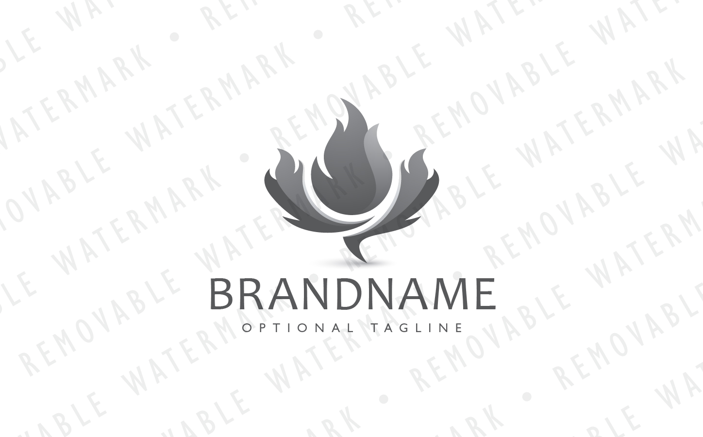 Download Шаблон логотипа "Maple Flame Logo Template" / Maple Flame Logo Template - Шаблон логотипа на тему графика energy hot leaf flame ignite fire fuel heat gas oil burning canada torch maple blaze ash power logo design template