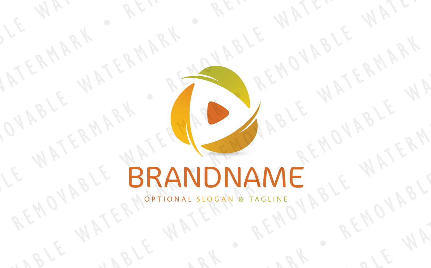 Download Шаблон логотипа "Autumn Leaves Media Logo Template" / Autumn Leaves Media Logo Template - Шаблон логотипа на тему графика video shutter leaf movement transformation play autumn synergy cooperation media sync logo design template animation music season photography movie spa