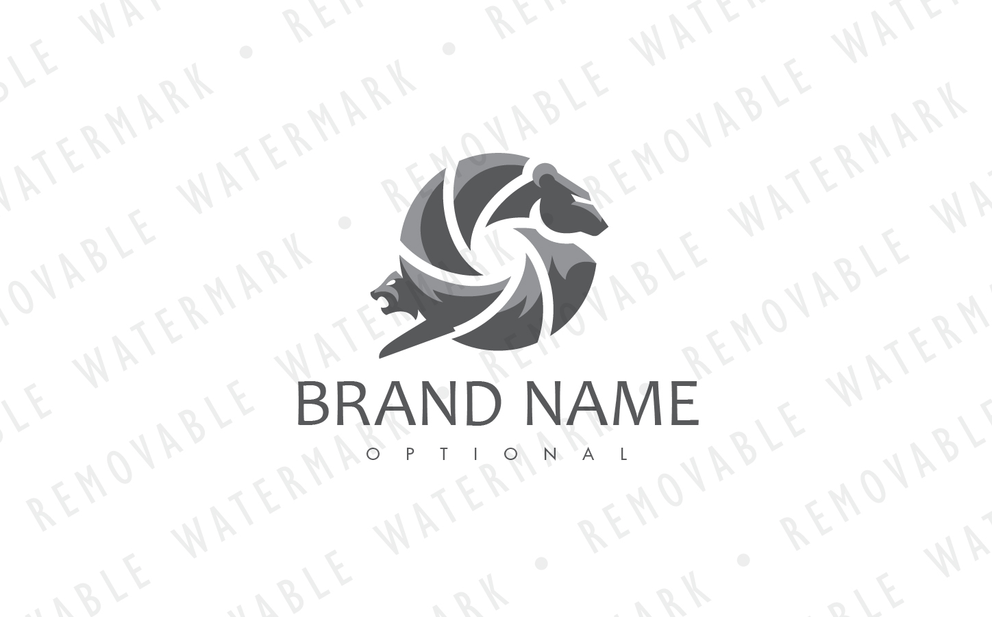 Download Шаблон логотипа "Wildlife Photography Logo Template" / Wildlife Photography Logo Template - Шаблон логотипа на тему графика animal photography eye media video camera bear wildlife motion shutter wolf lynx logo design template beast trade outdoor hunting wild