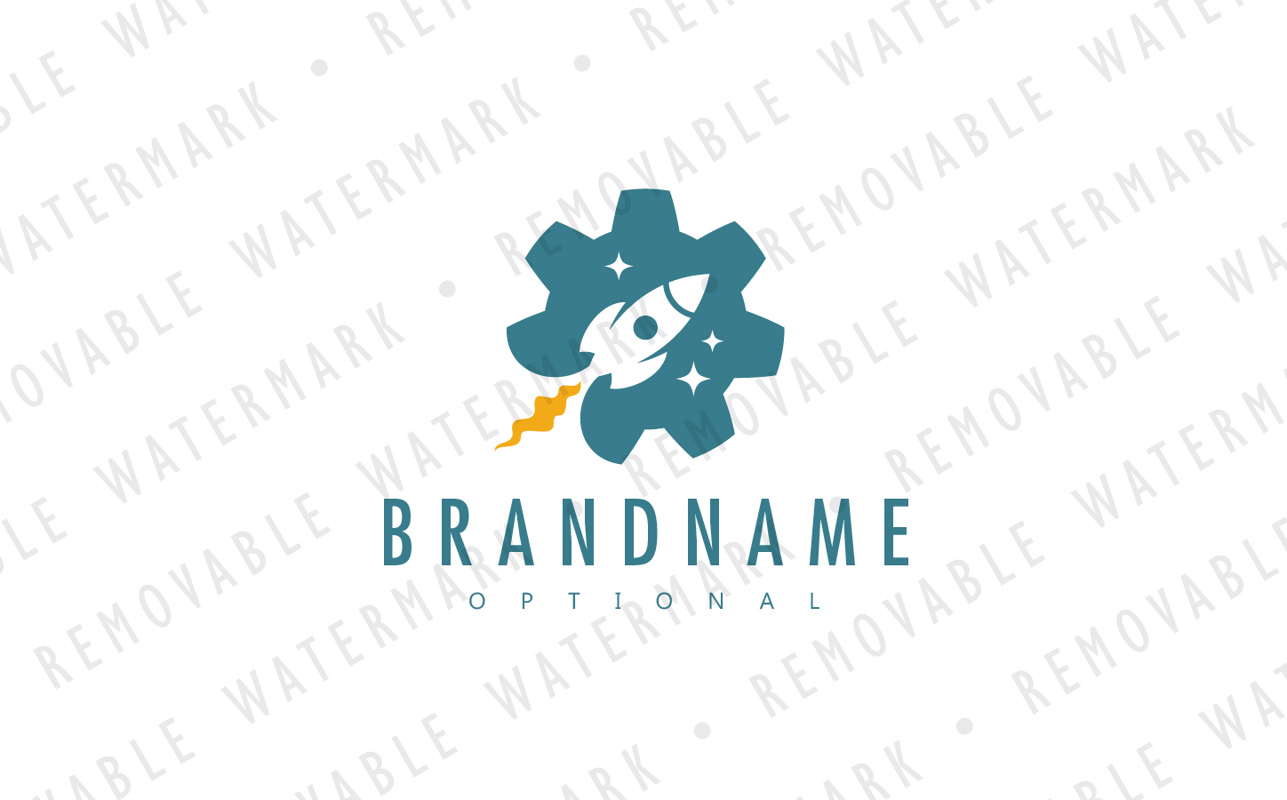 Download Шаблон логотипа "Rocket Engineering Logo Template" / Rocket Engineering Logo Template - Шаблон логотипа на тему графика science technology energy travel space rocket research development launch gear jet engineering advanced cogwheel exploration power missile logo design template