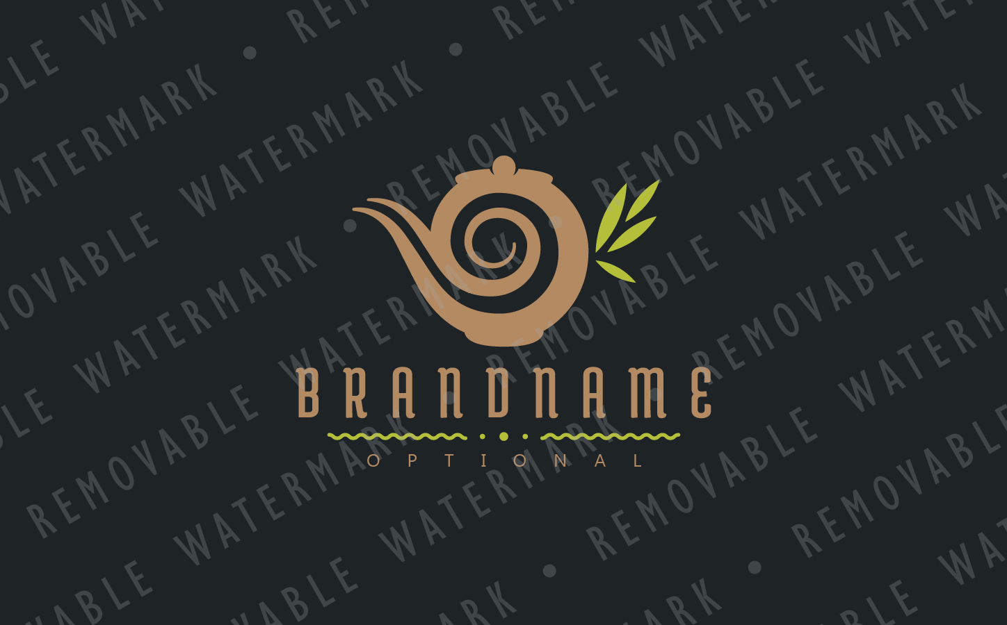 Download Шаблон логотипа "Teapot of Dreams Logo Template" / Teapot of Dreams Logo Template - Шаблон логотипа на тему графика drink teapot spiral dream tea relax china magic lamp coffee caf&amp;atilde;&amp;copy; restaurant logo design template porcelain antique organic spa decoration