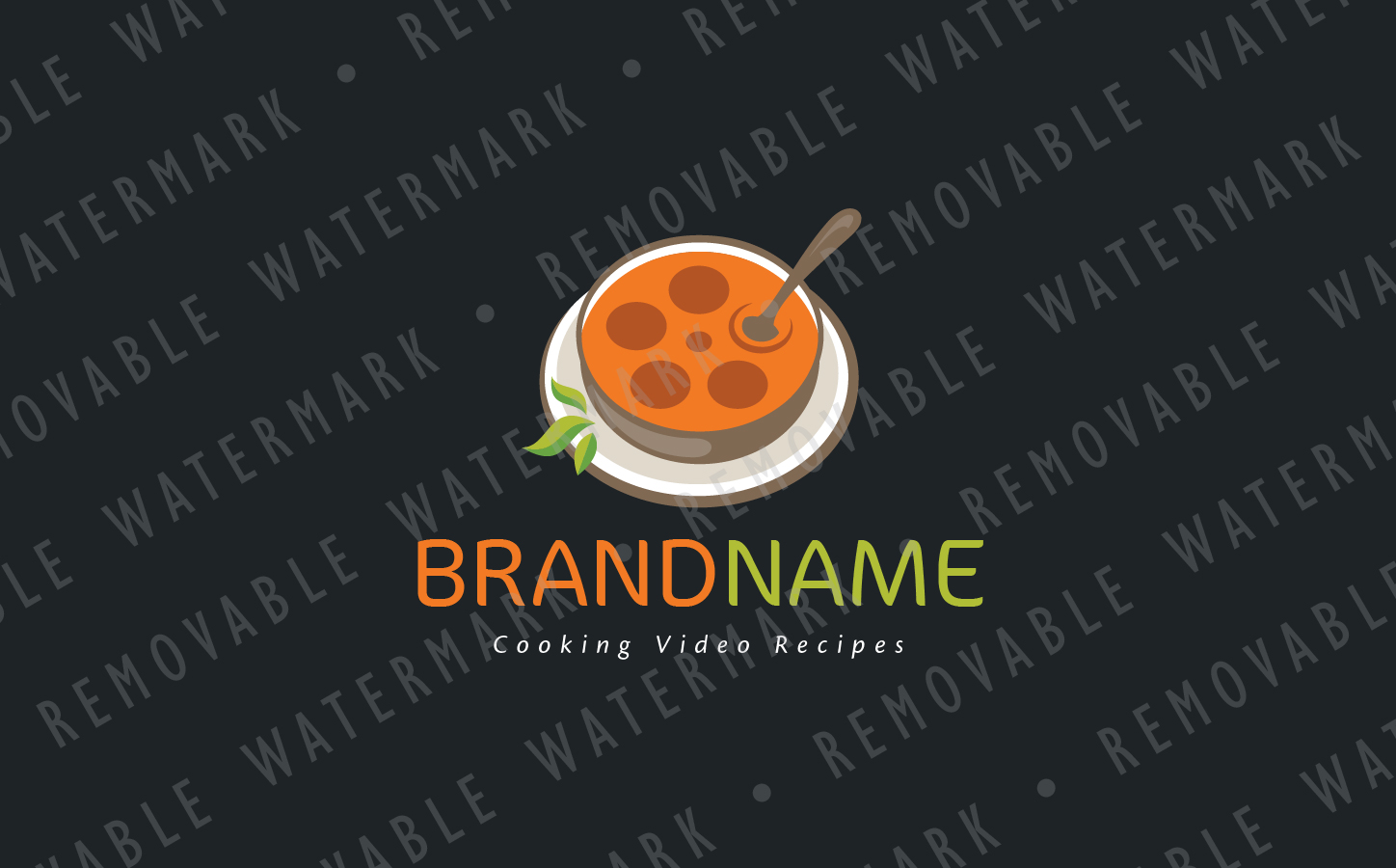 Download Шаблон логотипа "Movie Soup Logo Template" / Movie Soup Logo Template - Шаблон логотипа на тему графика video film food cooking kitchen production eat recipe movie pot bowl reel soup restaurant logo design template hotel healthy entertainment