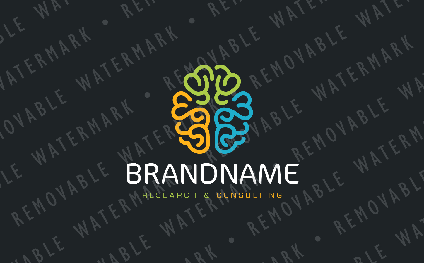Download Шаблон логотипа "Collective Intellect Logo Template" / Collective Intellect Logo Template - Шаблон логотипа на тему графика information smart abstract connection brain mind intelligence nexus technology logo design template innovation network neural science lab consulting neurology engineering