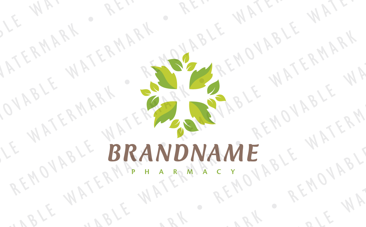 Download Шаблон логотипа "Leaf Cross Logo Template" / Leaf Cross Logo Template - Шаблон логотипа на тему графика leaf medical natural cross aid healing healthy organic herb green pharmacy spa church logo design template gardening agriculture cosmetics beauty