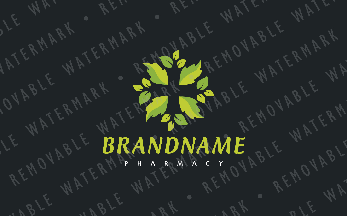 Download Шаблон логотипа "Leaf Cross Logo Template" / Leaf Cross Logo Template - Шаблон логотипа на тему графика leaf medical natural cross aid healing healthy organic herb green pharmacy spa church logo design template gardening agriculture cosmetics beauty