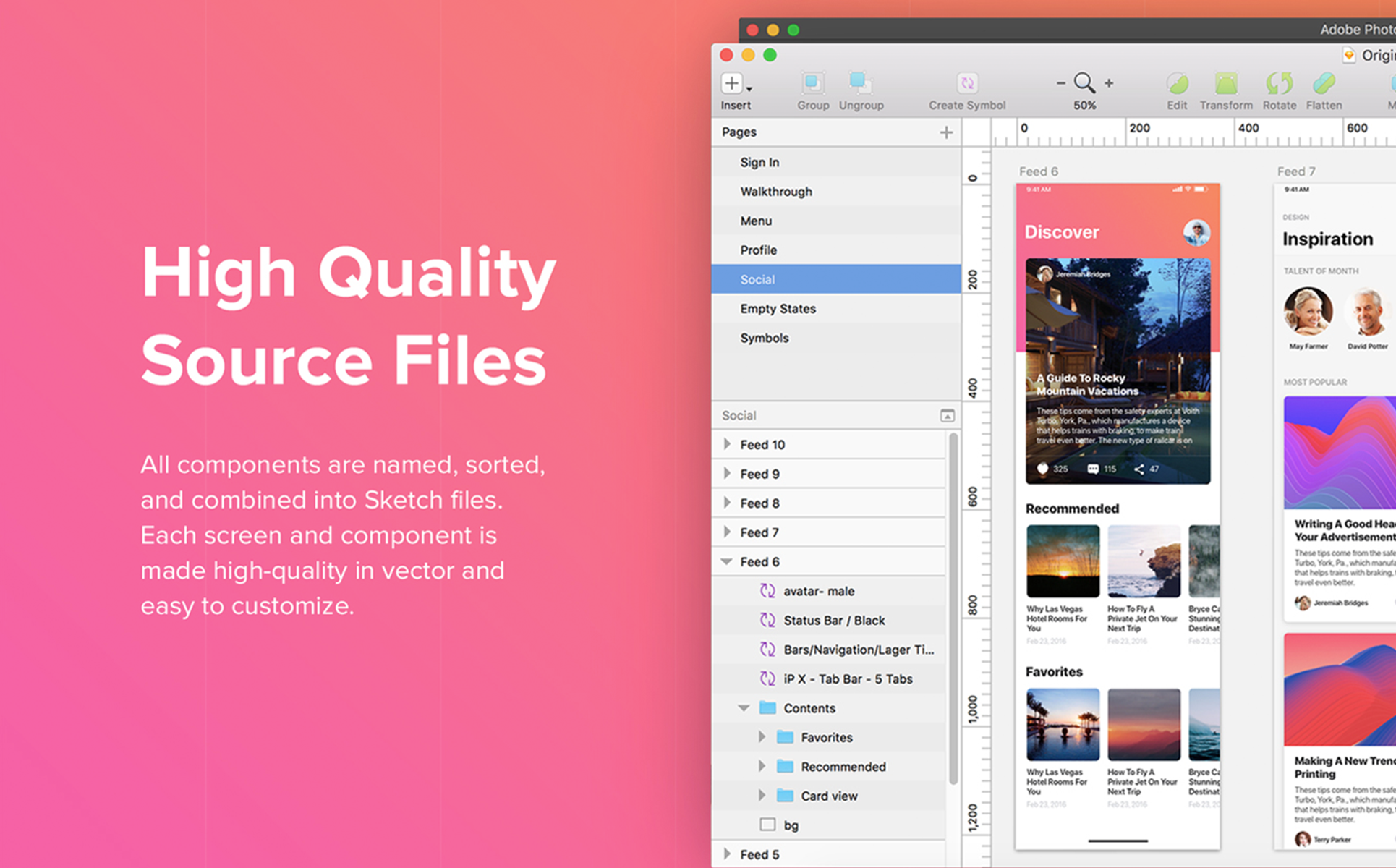 Download UI элементы "Origin Mobile Kit UI Elements" / Origin Mobile Kit UI Elements - UI элементы на тему графика 