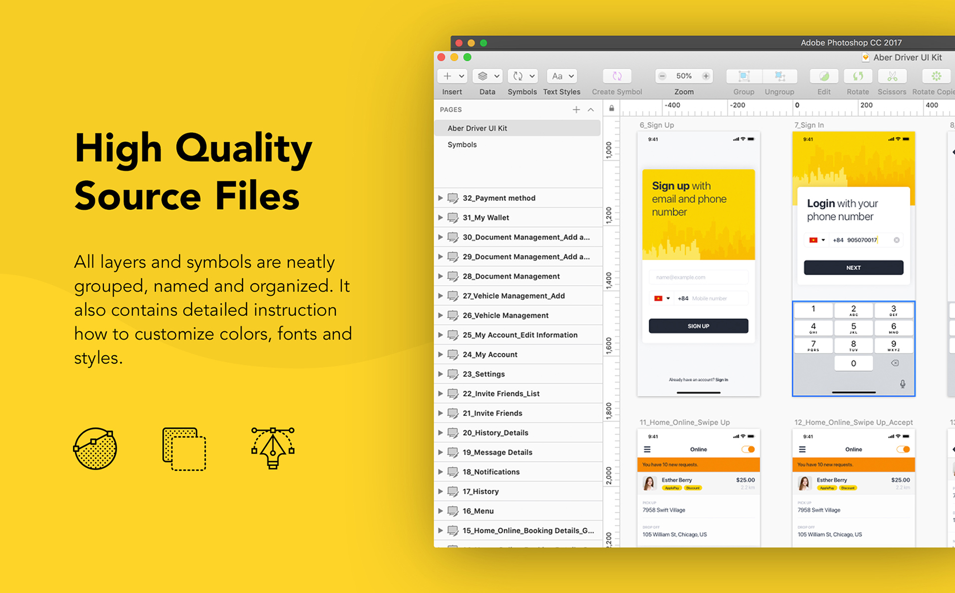 Download UI элементы "Taxi Driver Booking UI Kit " / Taxi Driver Booking UI Kit  - UI элементы на тему графика driver app taxi ui map tracking booking flat interface ios material social kit aber uber mobile delivery ondemand car cab