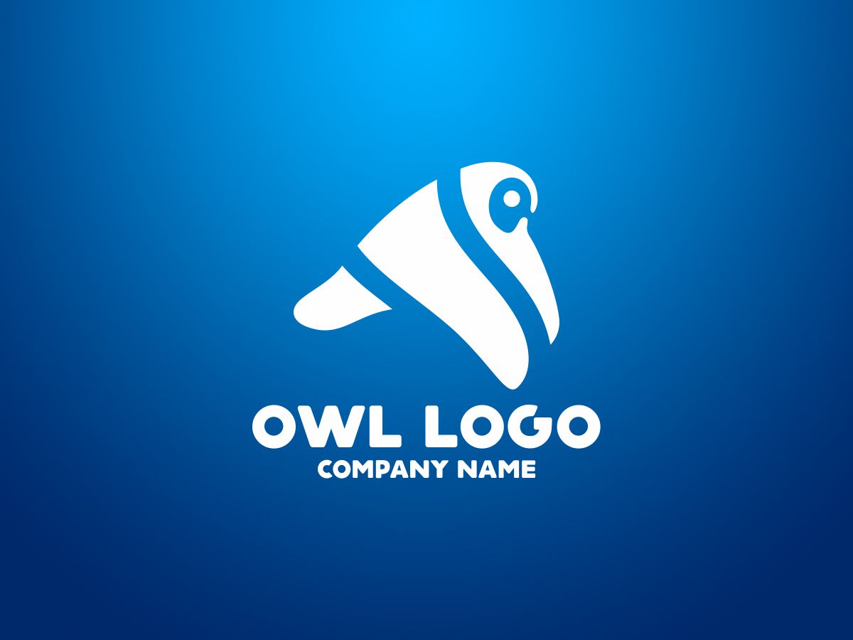 Download Шаблон логотипа "Owl Logo Template" / Owl Logo Template - Шаблон логотипа на тему графика abstract animal animals blog company cool corporate creative elegant entertainment media memorable owl simple start up startup studio tech technology