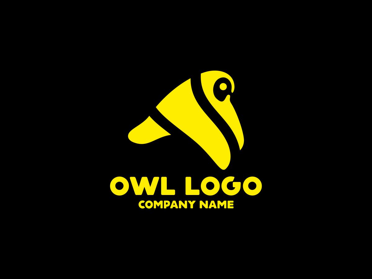 Download Шаблон логотипа "Owl Logo Template" / Owl Logo Template - Шаблон логотипа на тему графика abstract animal animals blog company cool corporate creative elegant entertainment media memorable owl simple start up startup studio tech technology