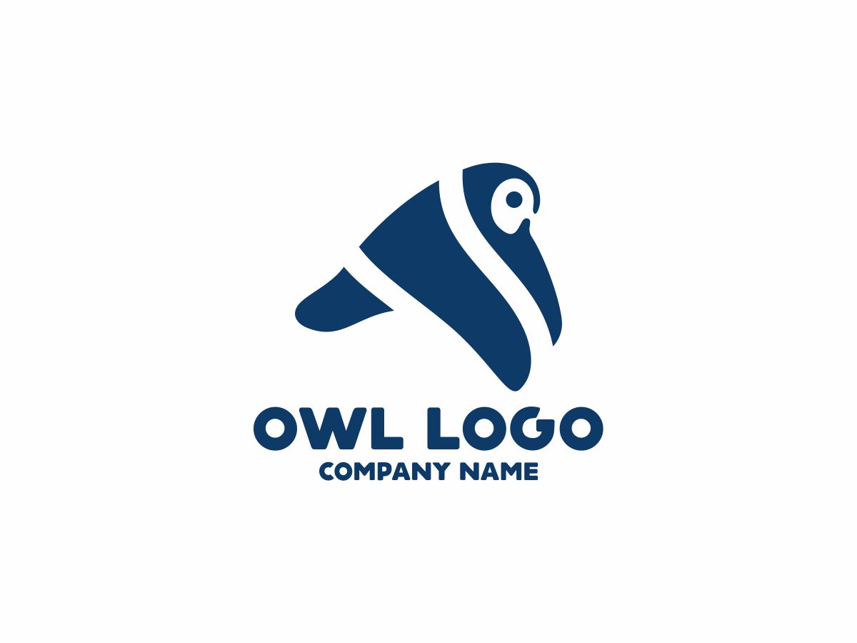 Download Шаблон логотипа "Owl Logo Template" / Owl Logo Template - Шаблон логотипа на тему графика abstract animal animals blog company cool corporate creative elegant entertainment media memorable owl simple start up startup studio tech technology