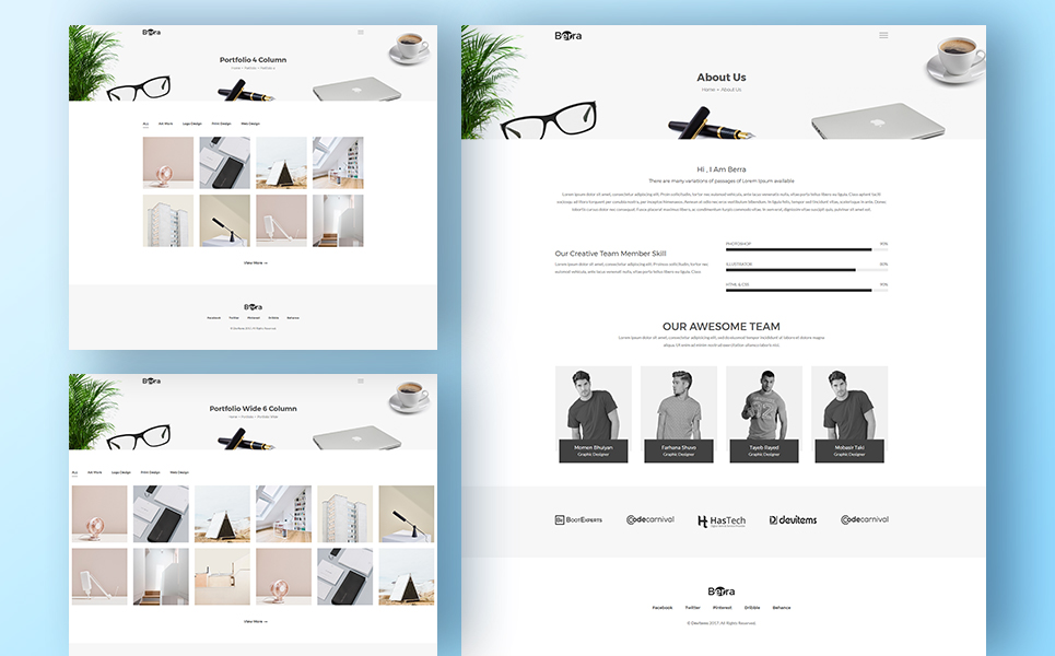 Berra Website Template