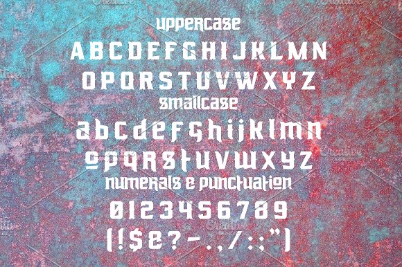 Download Шрифт "Rust Font" / Rust Font - Шрифт на тему графика 