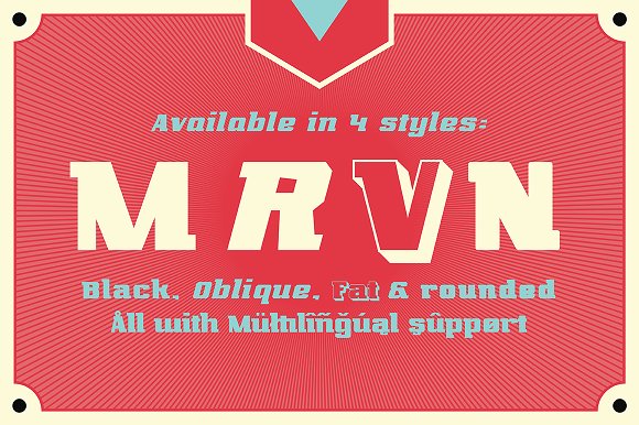 Download Шрифт "Marvin black Font" / Marvin black Font - Шрифт на тему графика 