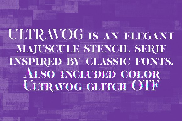 Download Шрифт "ULTRAVOG Font" / ULTRAVOG Font - Шрифт на тему графика 
