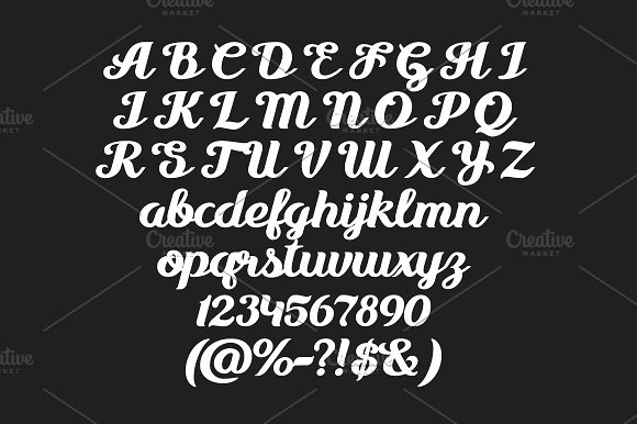 Download Шрифт "Awakening Font" / Awakening Font - Шрифт на тему графика 