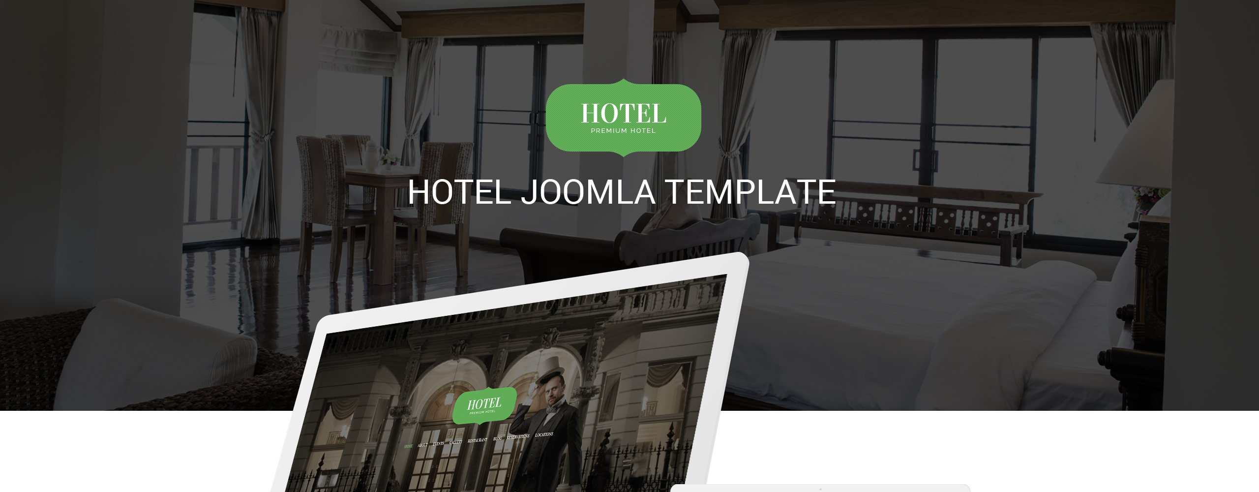 Hotel, Travel & Casino Joomla Template