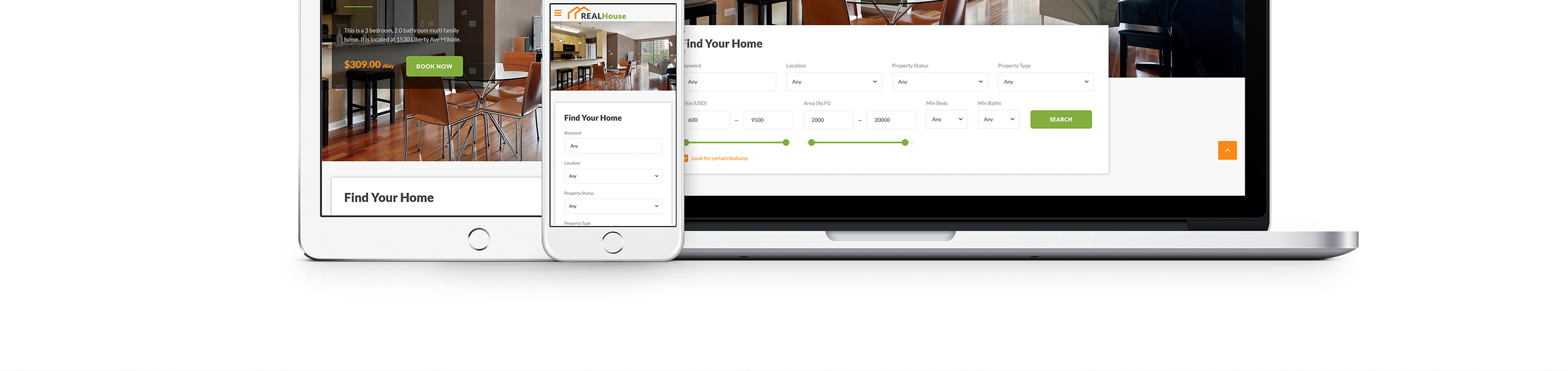 RealHouse Website Template