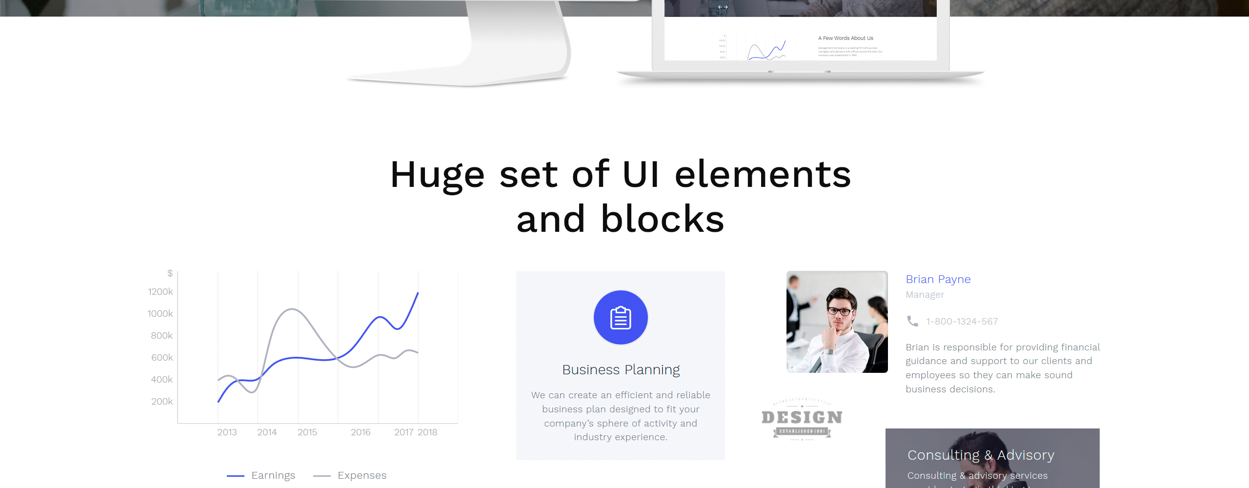 Management Company Website Template