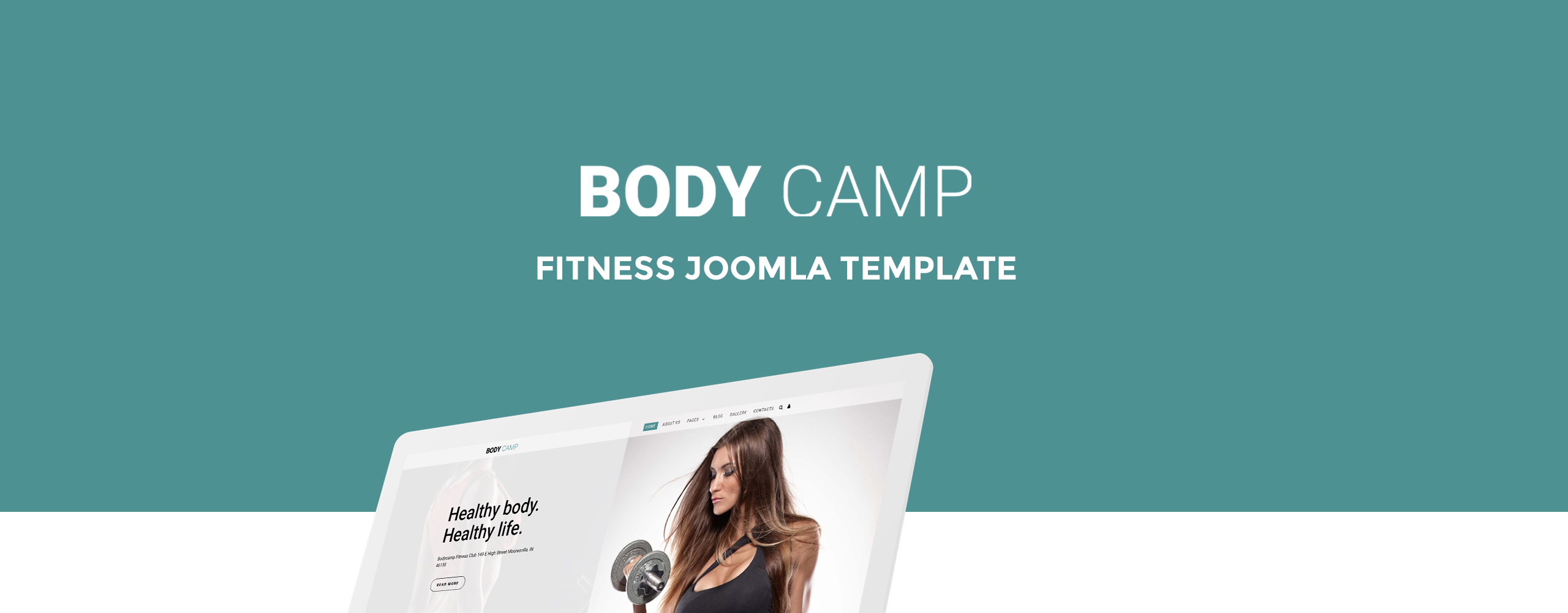 Body Camp - Fitness Joomla Template