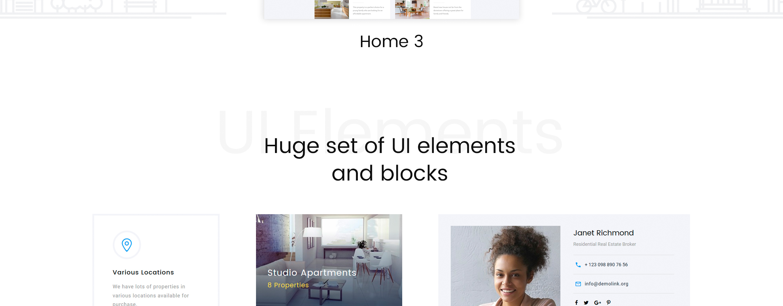 Real Estate Multipurpose HTML5 Website Template