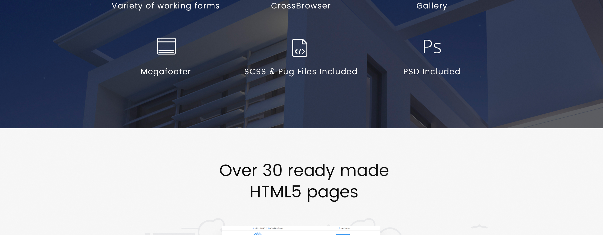 Real Estate Multipurpose HTML5 Website Template