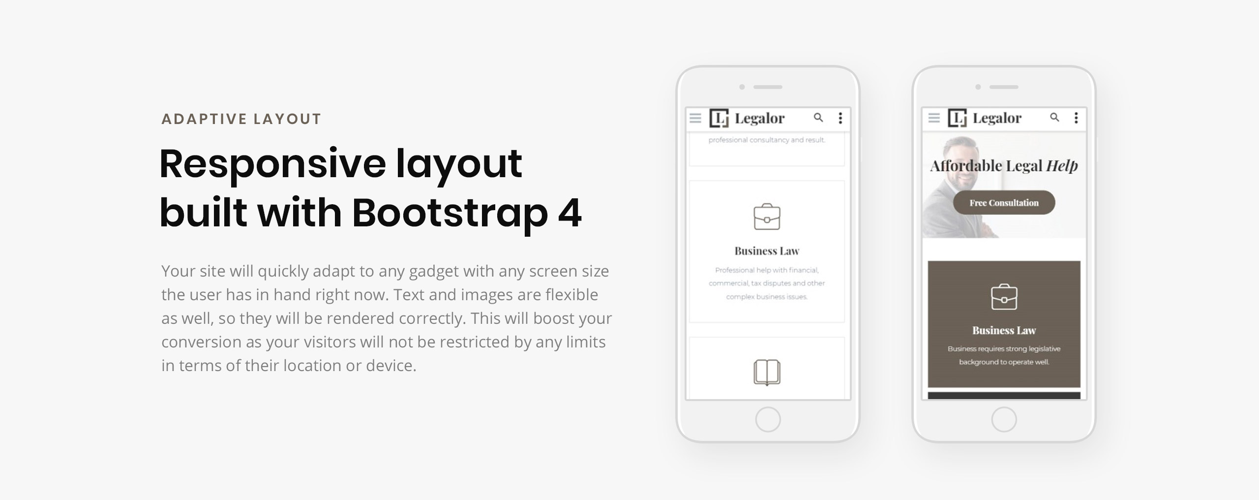 Legalor Website Template