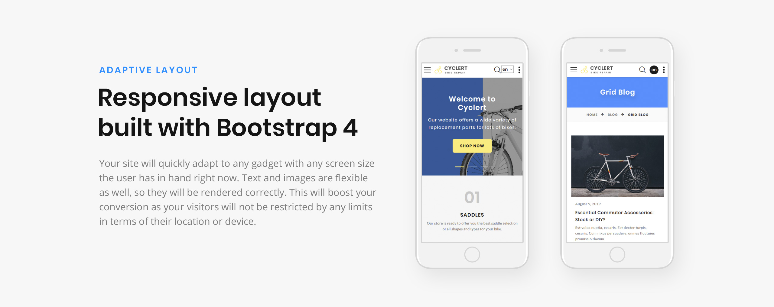 Cyclert- Cycling Multipage Clean HTML Website Template