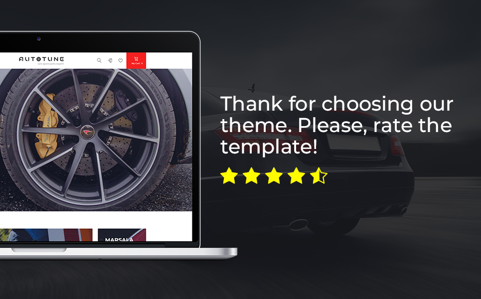 Autotune - Cars Spare Parts Clean Bootstrap Ecommerce PrestaShop Theme