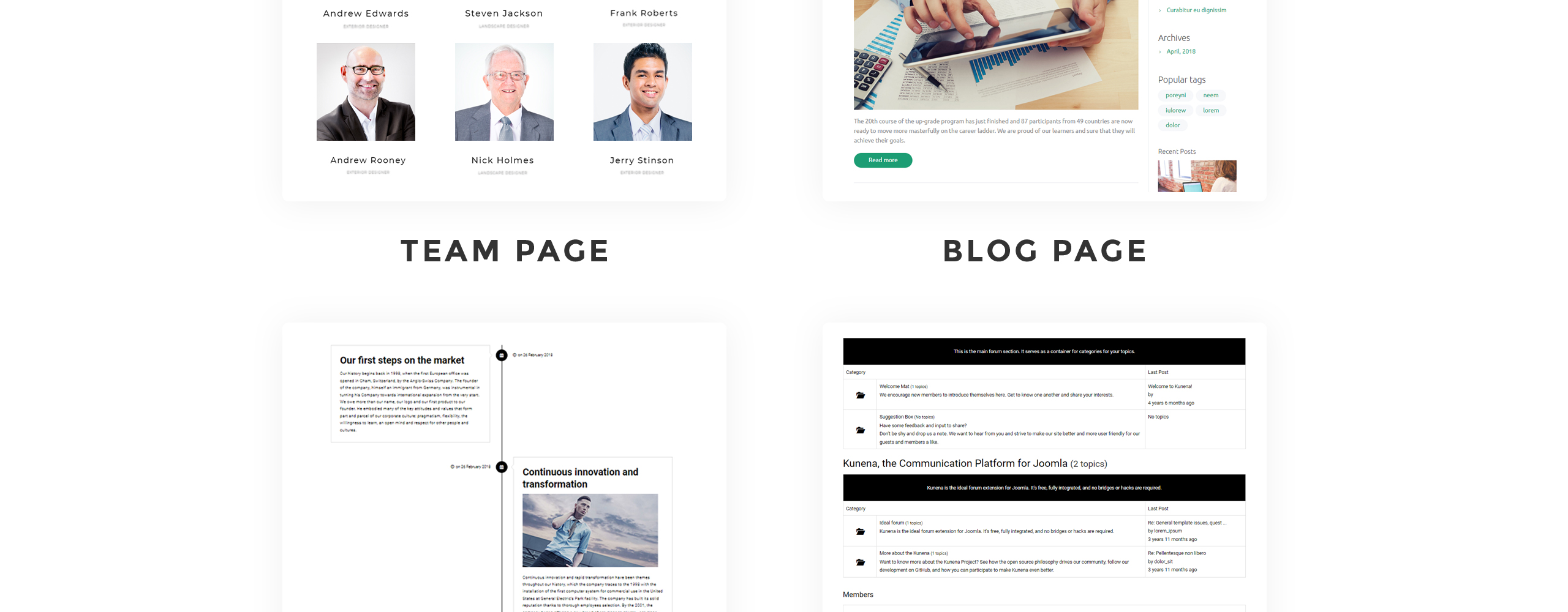 Videographer Joomla Template