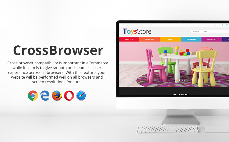 ToysStore - Kids Play Games Store Clean Bootstrap PrestaShop Theme