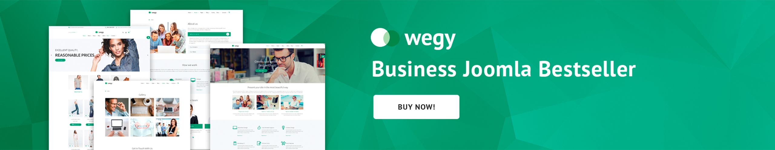 Wegy Joomla Template