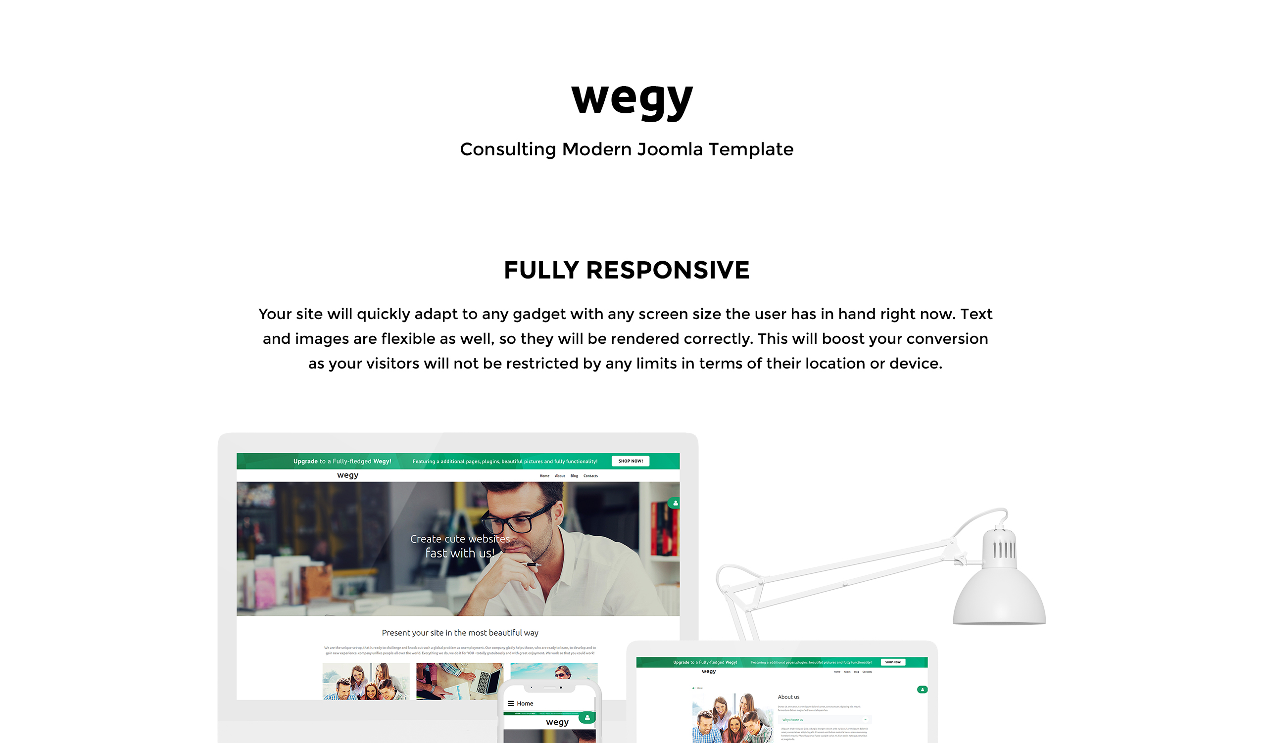 Wegy Joomla Template