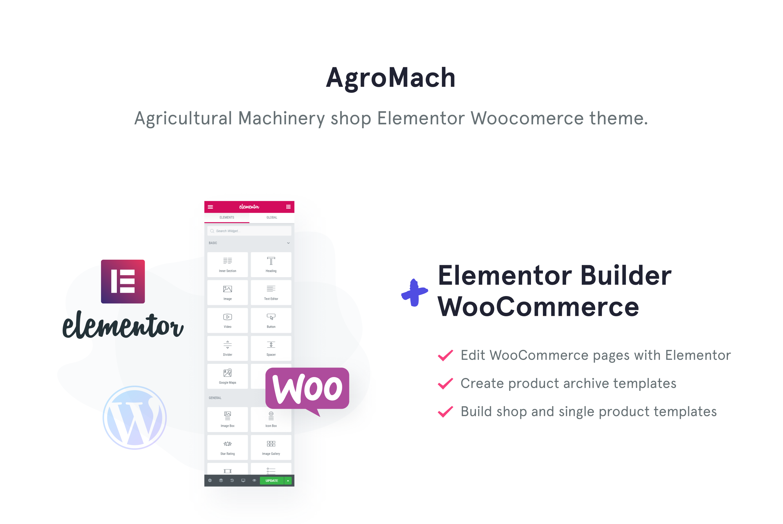 AgroMach - Agricultural Machinery with the Online Store WooCommerce Theme