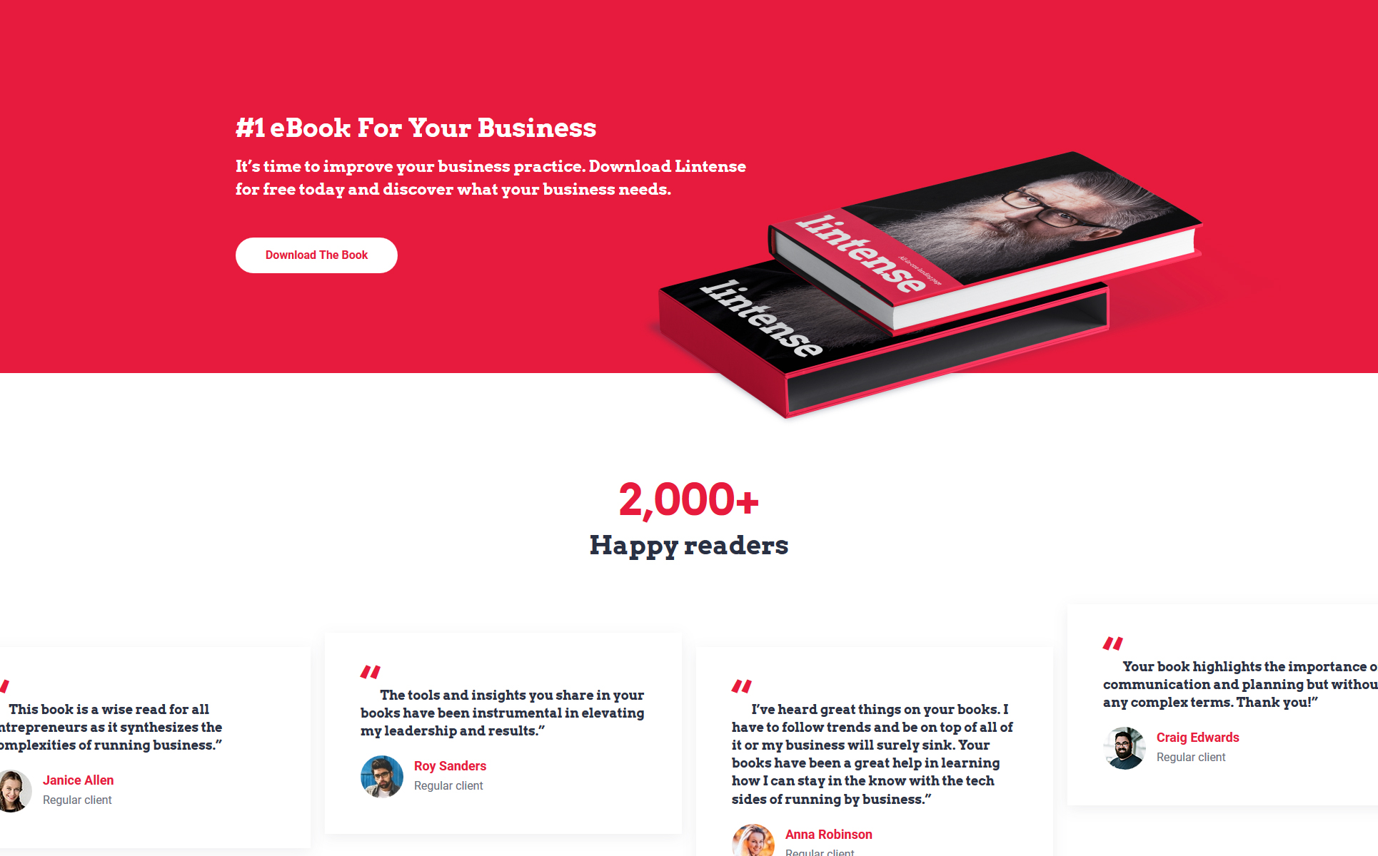 Books Landing Page Template 87249 Templates com