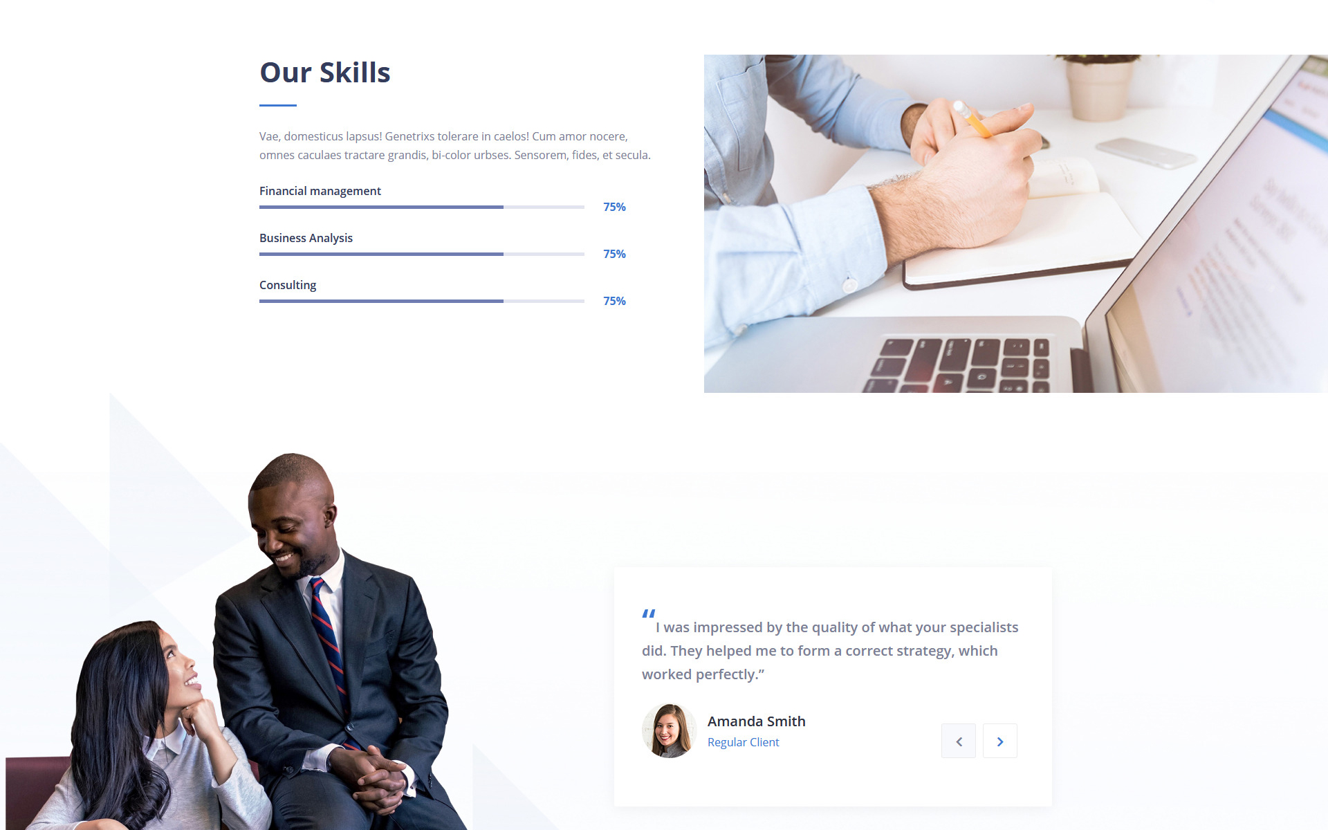 Basic HTML Website with CSS and Visual Editor - Novi Builder