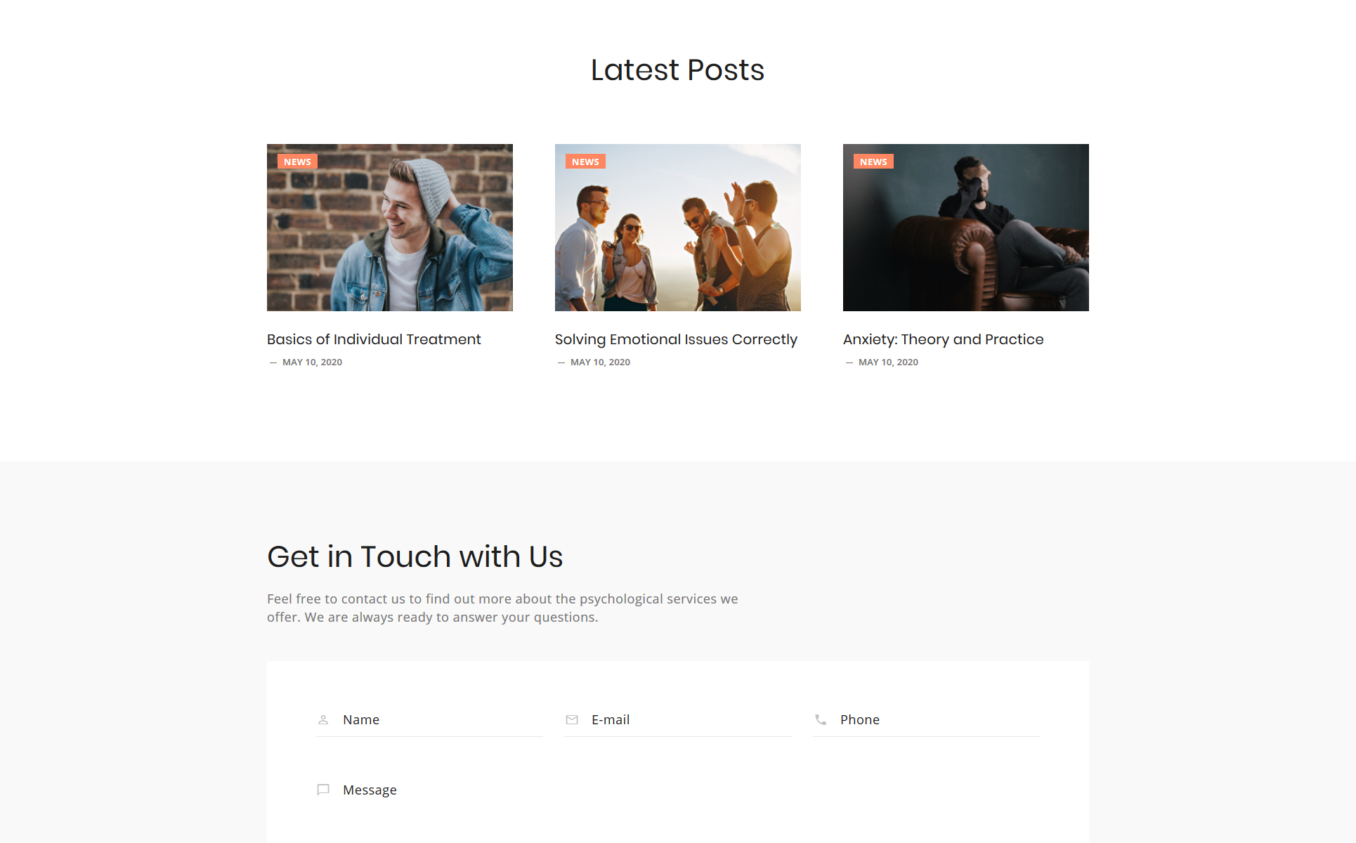 Minimalist HTML Template for Simple Websites - Novi image.
