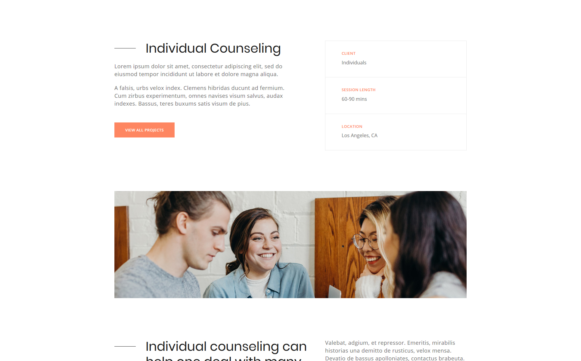Minimalist HTML Template for Simple Websites - Novi
