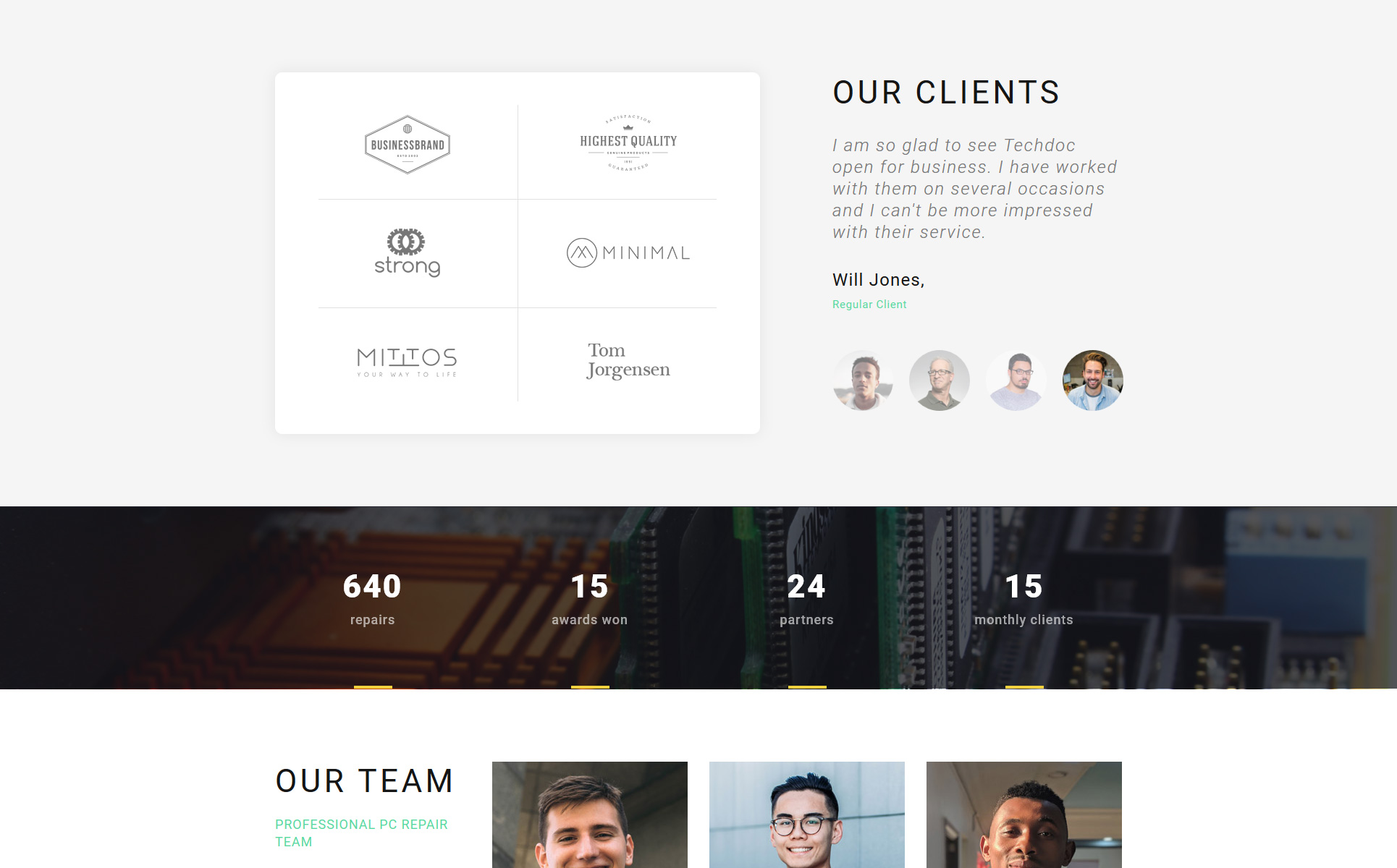service-center-html-template image 3