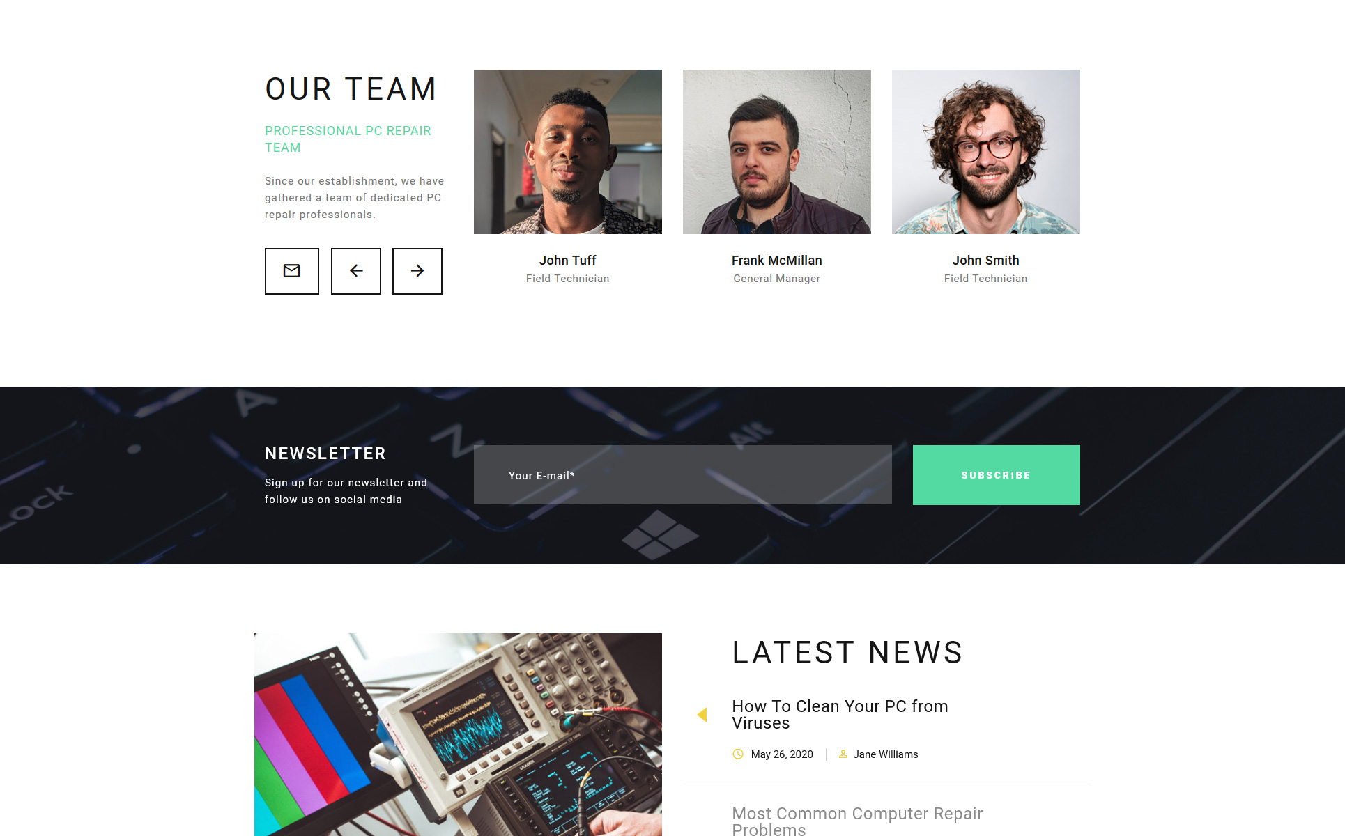 service-center-html-template image 4