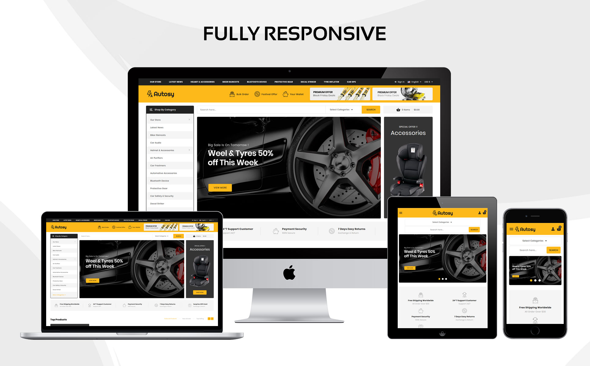 Autory - The Mega Automobile Store PrestaShop Theme