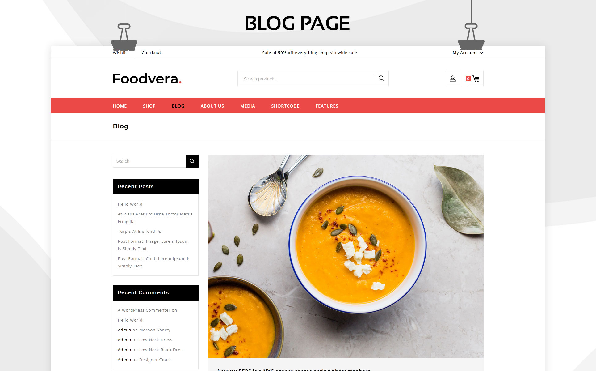 Foodvera - The Fast Food & Restaurant Store WooCommerce Theme