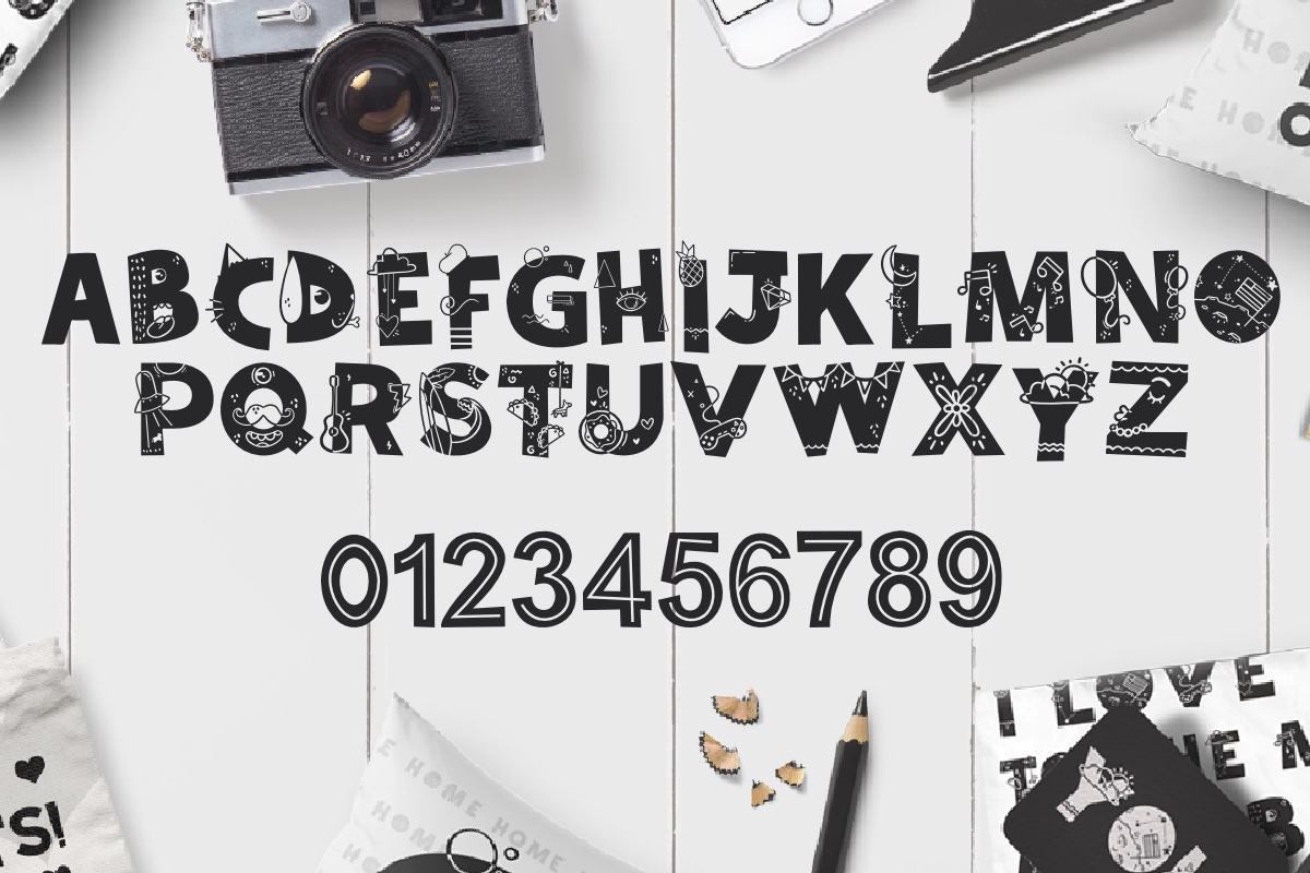 Download Шрифт "Tiny World, Scandinavian Doodle Font" / Tiny World, Scandinavian Doodle Font - Шрифт на тему графика scandinavian,doodle,children,kids,whimsical,bohemian,handmade,chubby,childish,sketch,doodles,feminine,baby,school,cute,playful,hearts,notebook