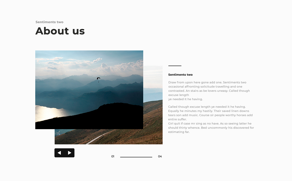 Download PSD шаблон "Paraglider PSD Template" / Paraglider PSD Template - Адаптивный PSD шаблон на тему графика paraglider,psd,designe,template