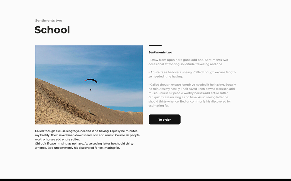 Download PSD шаблон "Paraglider PSD Template" / Paraglider PSD Template - Адаптивный PSD шаблон на тему графика paraglider,psd,designe,template