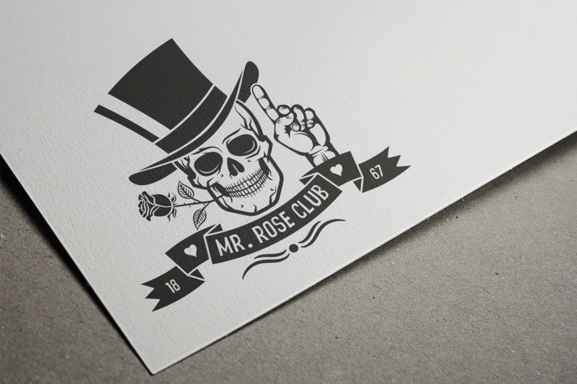Download Иллюстрация "Hipster Skull Design Bundle - Illustration" / Hipster Skull Design Bundle - Illustration - Иллюстрация на тему графика emblem badge label illustration banner professional poster stamp ribbon symbol