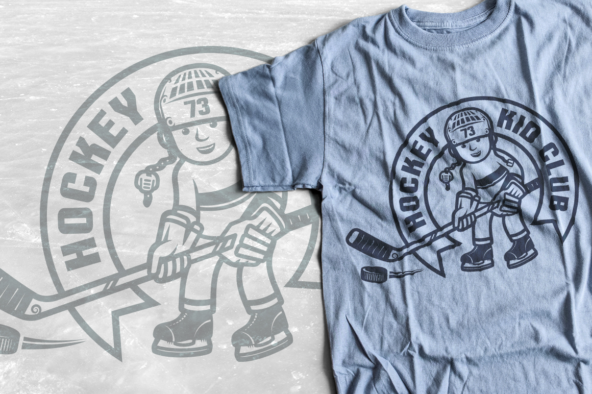 Download Иллюстрация "Hockey Characters and Logos - Illustration" / Hockey Characters and Logos - Illustration - Иллюстрация на тему графика emblem badge label illustration banner professional poster stamp ribbon symbol